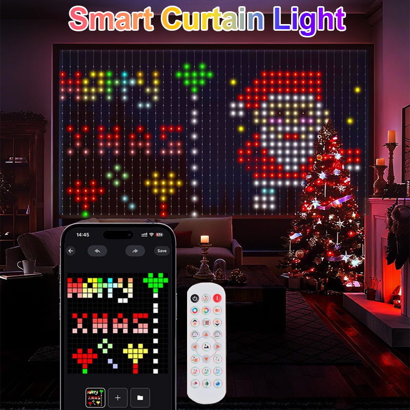 Home Decor Free App - 2025 Bluetooth Smart Christmas Lights with