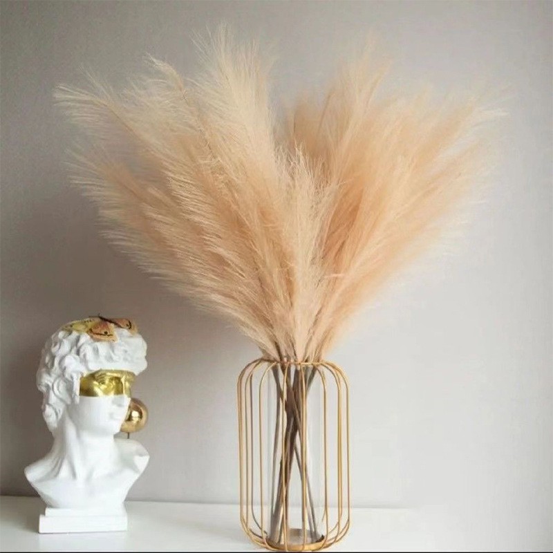 Pampas Grass Decor - 10PCS Artificial Pompous Grass Pompass Branches