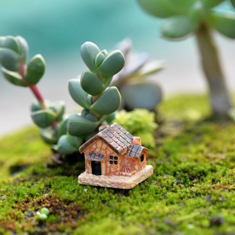 5Pcs Mini Doll House Stone Hou - Home Decor Za recension och pris