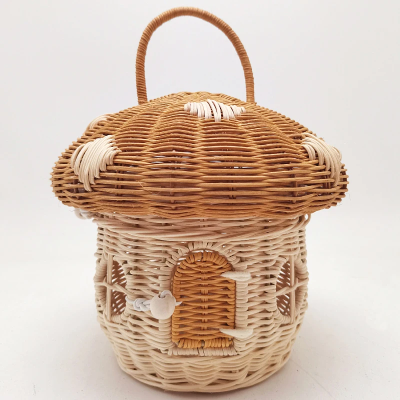 Outdoor Picnic Baskets Mushroo - Rattan Plant Basket recension och pris