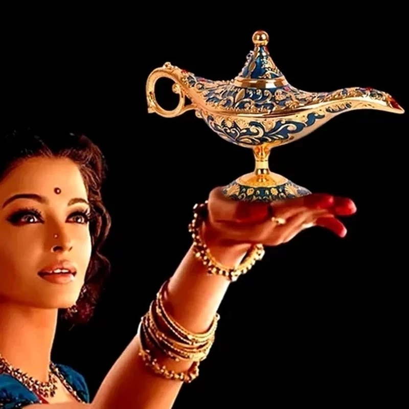 Large Size Aladdin Magic Lamp  - Home Decor Za recension och pris