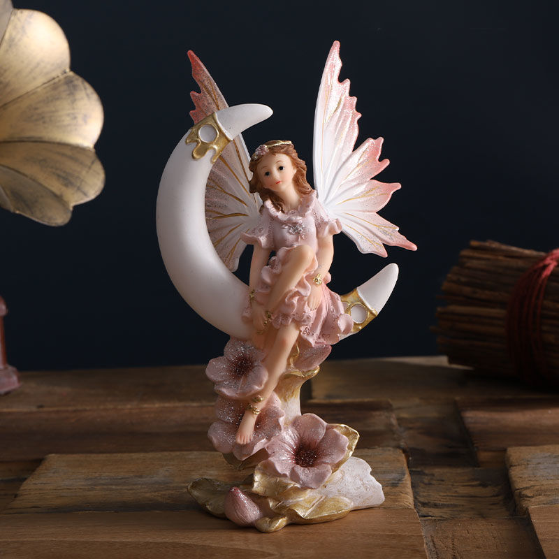 Nordic Angel Fairy Garden Stat - Home Decor Za recension och pris