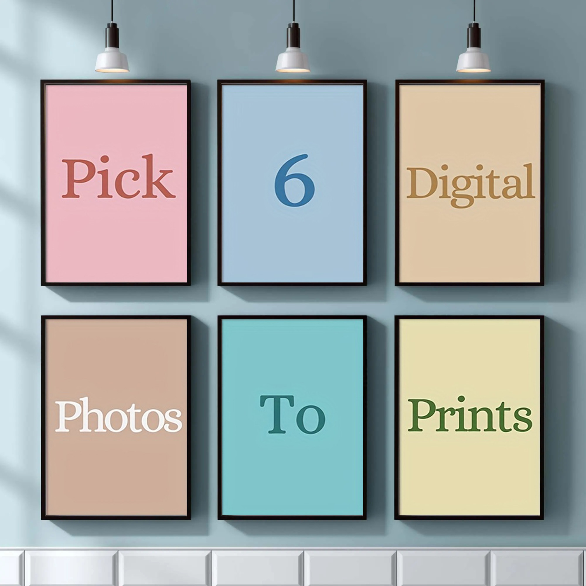 4/5/6pcs Custom Canvas Printin - Home Decor Theme recension och pris