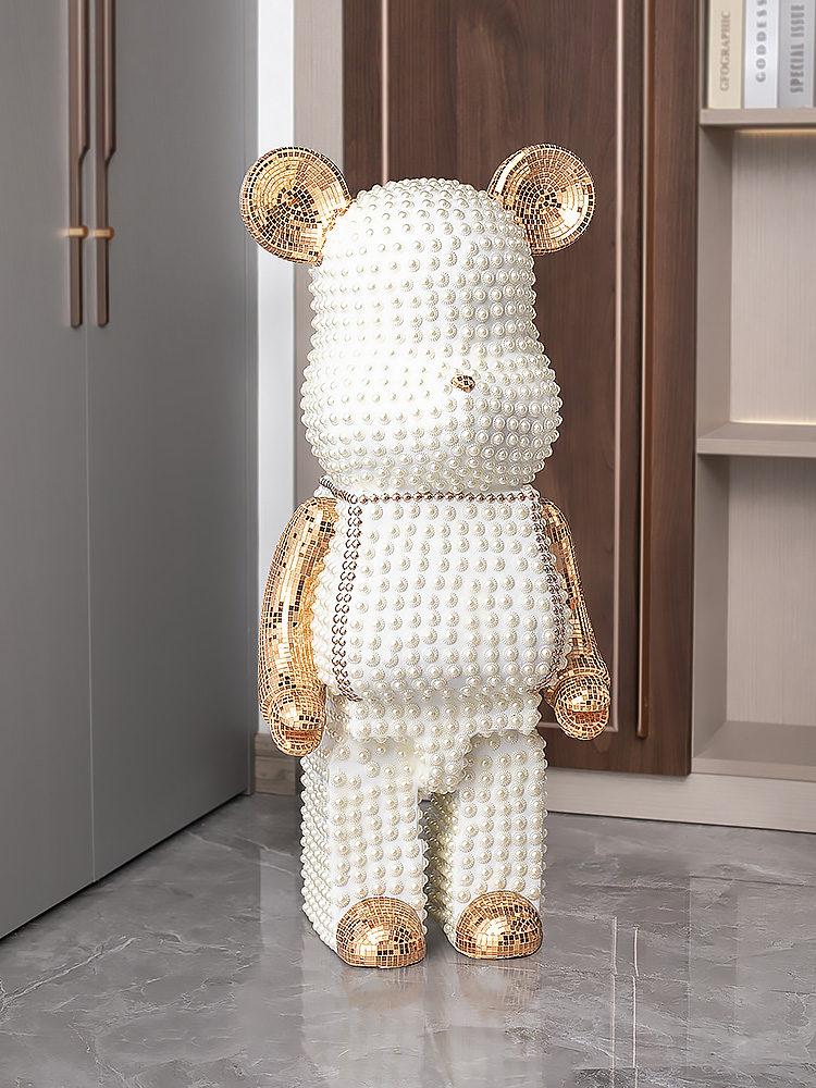 Cartoon Bear Ornament Home Dec - Home Decor Y2K recension och pris