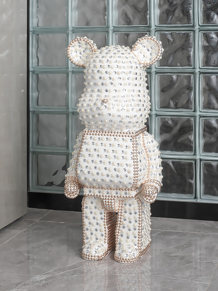 Cartoon Bear Ornament Home Dec - Home Decor Y2K recension och pris
