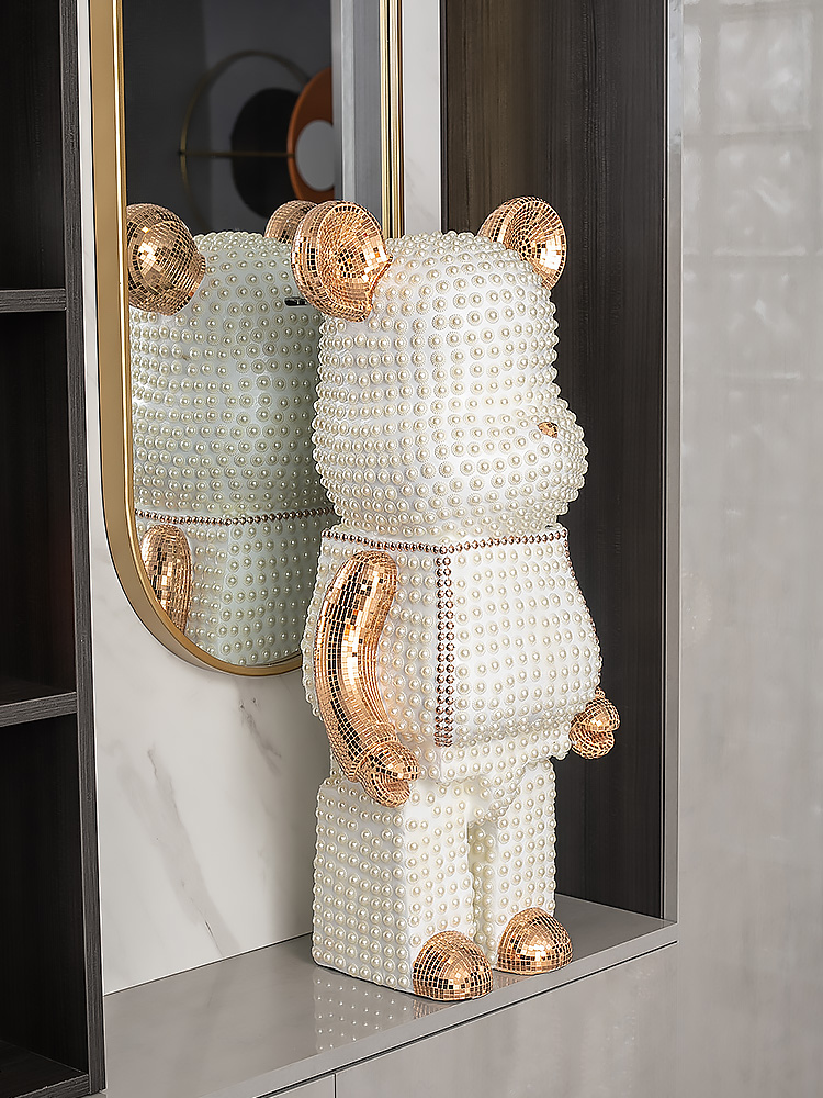 Cartoon Bear Ornament Home Dec - Home Decor Y2K recension och pris