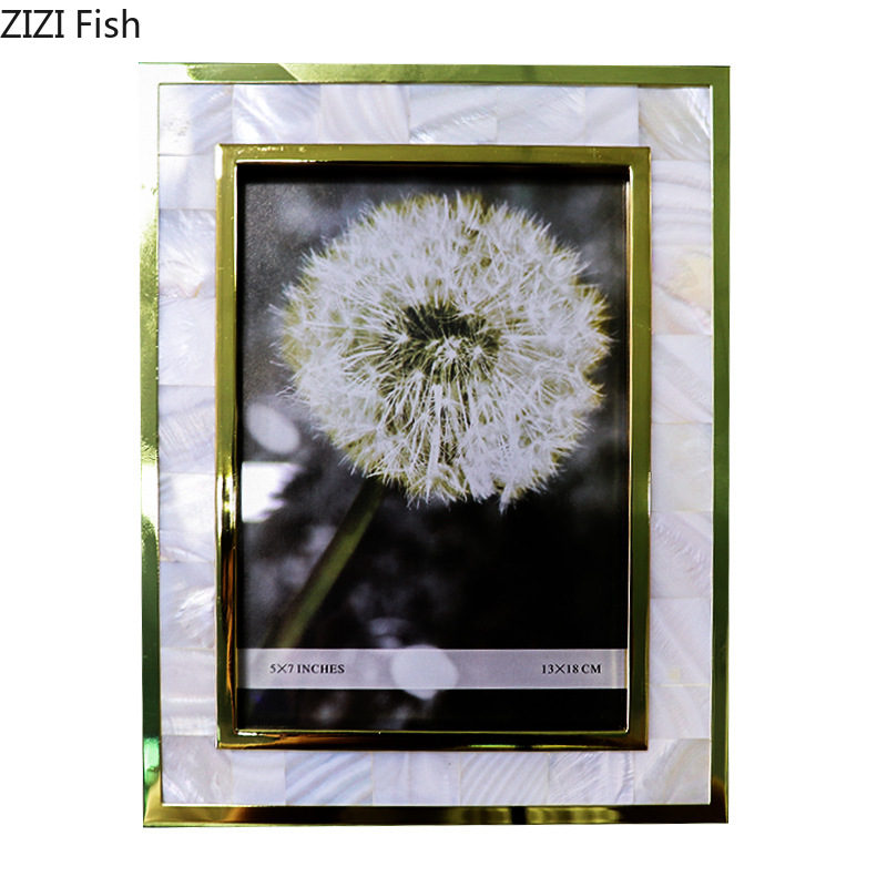 European Shell Decorative Allo - Bamboo Photo Frame recension och pris