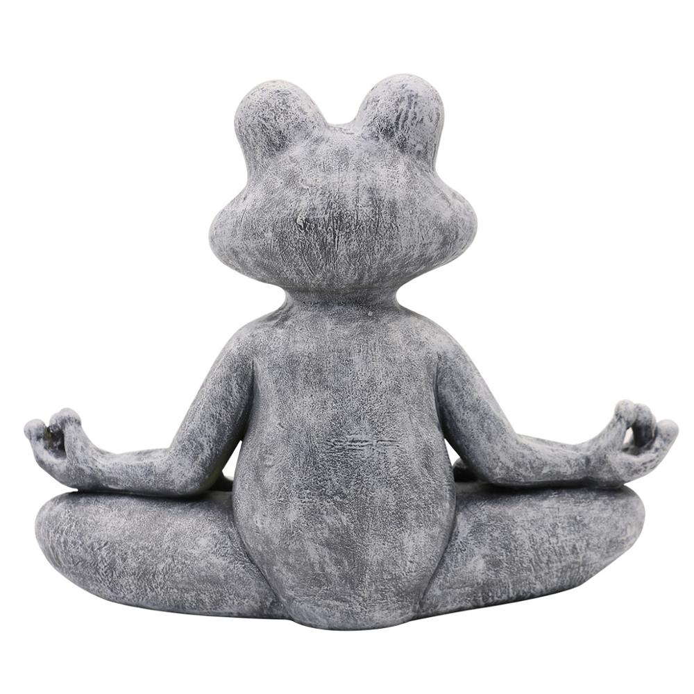 2023 Frog Figurine Resin Zen Y - Home Decor Za recension och pris