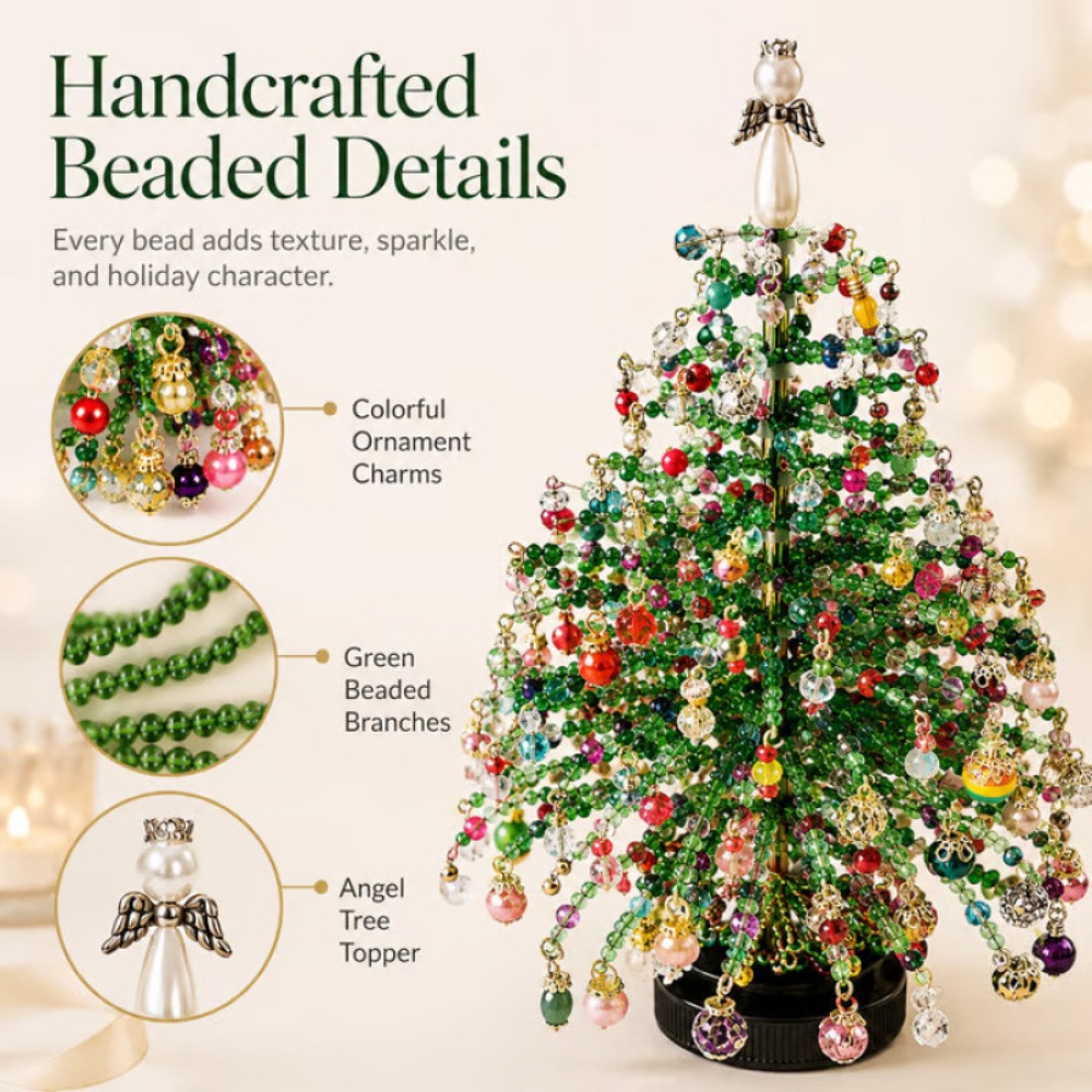 Multi‑Theme DIY Beaded Tree Cr - Home Decor Theme recension och pris