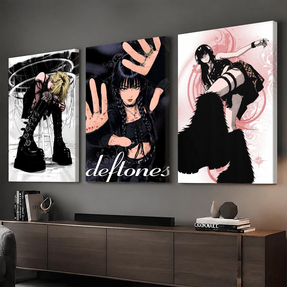 Y2K Gothic Anime Rock Girl Fra - Home Decor Y2K recension och pris
