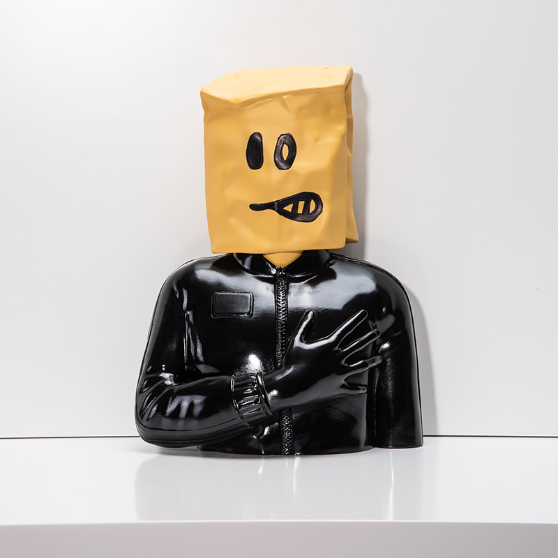 Nordic Home Decor Banksy Statu - Home Decor Y2K recension och pris