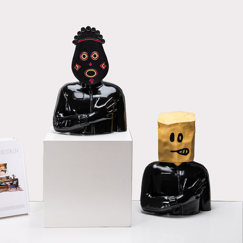 Nordic Home Decor Banksy Statu - Home Decor Y2K recension och pris