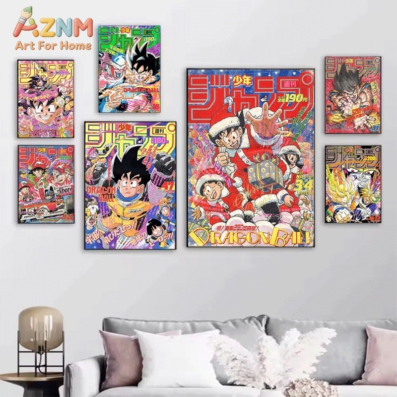 Dragon Ball Shonen Jump Vintag - Home Decor Magazine recension och pris