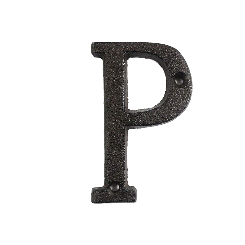 Metal Letters Numbers Cast Iro - Home Decor Y2K recension och pris