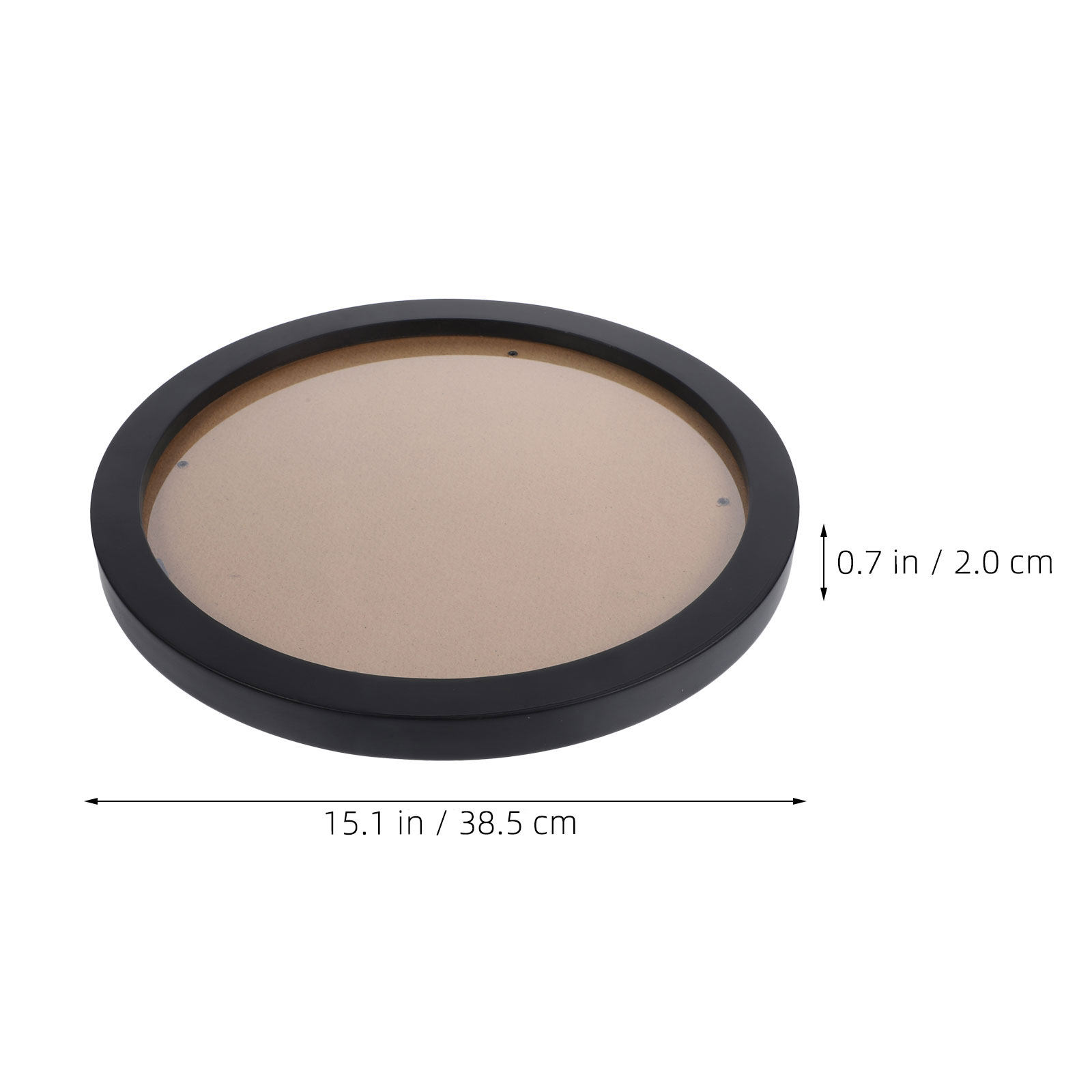 Round Embroidery Display Frame - Bamboo Photo Frame recension och pris