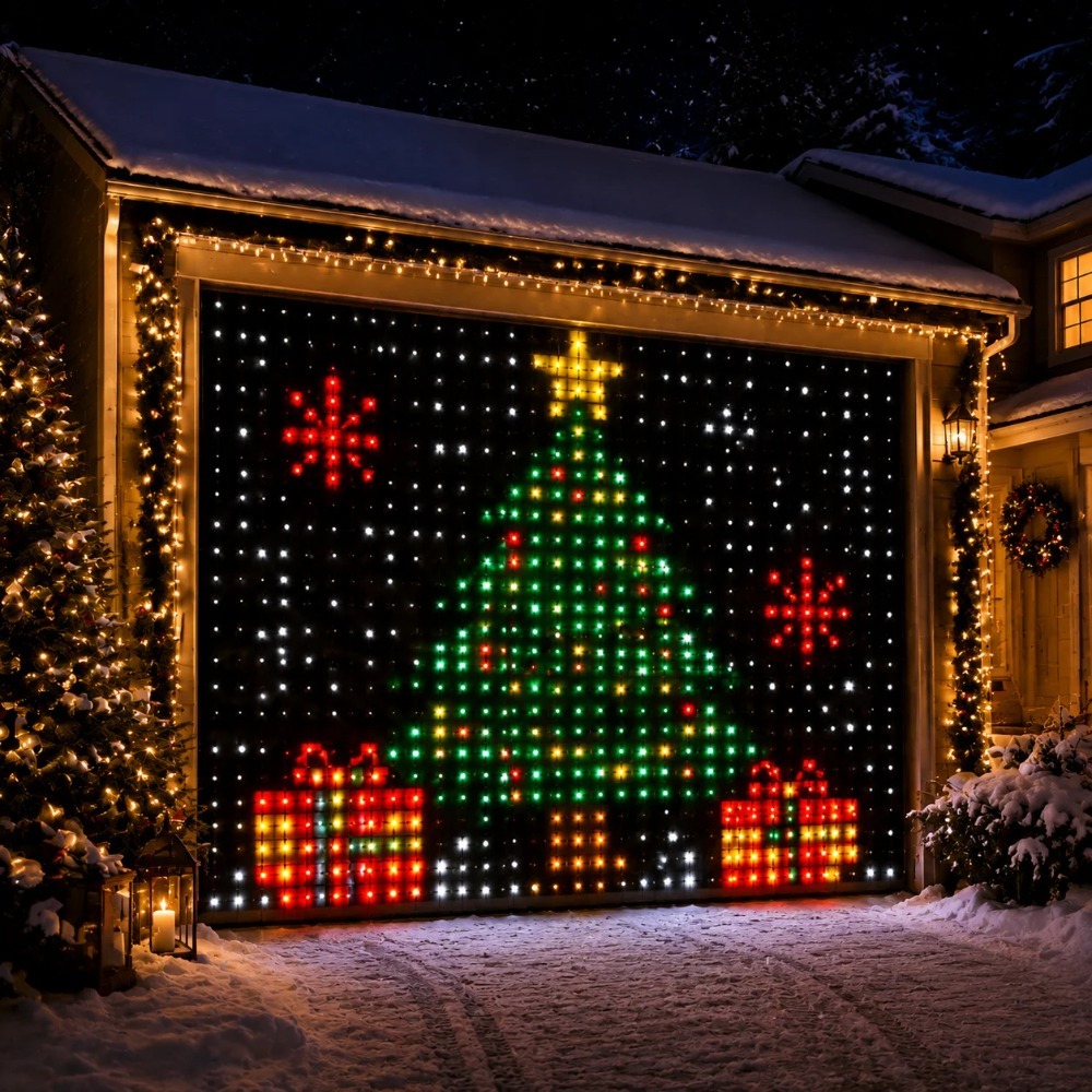 LED Pixel Curtain Lights Bluet - Home Decor Free App recension och pris