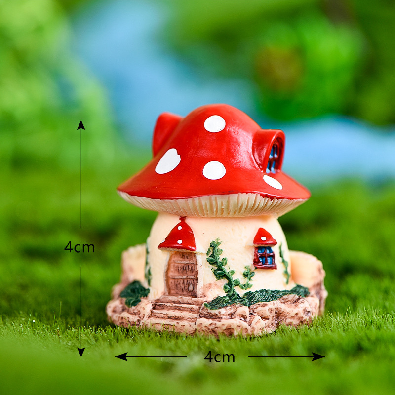 1PC Kawaii Garden Mini Mushroo - Home Decor Za recension och pris