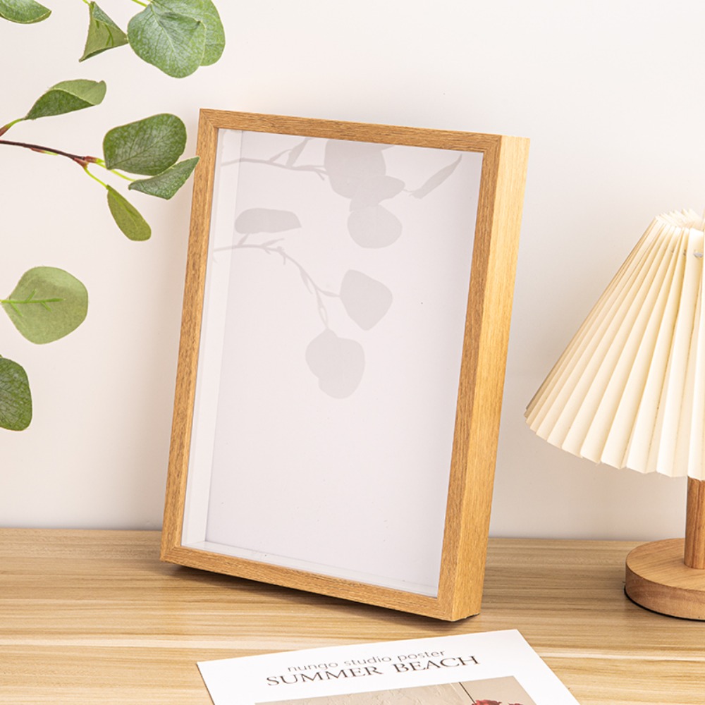 Durable Multi-size Shadow Box  - Bamboo Photo Frame recension och pris