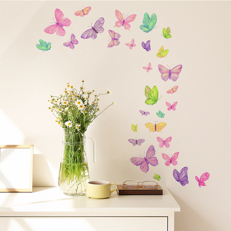 Romantic Butterfly Wall Sticke - Home Decor Indonesia recension och pris