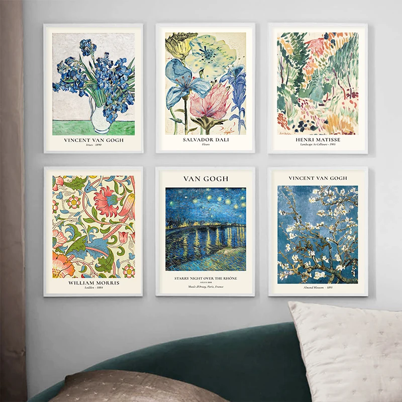 Van Gogh Star Vase Series Wall - Home Decor Za recension och pris