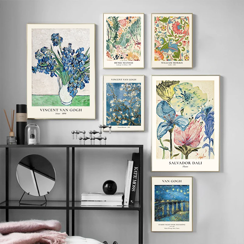 Van Gogh Star Vase Series Wall - Home Decor Za recension och pris