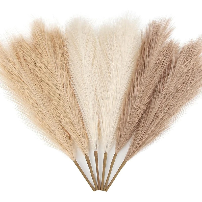 5/10Pcs 55CM Artificial Pampas - Pampas Grass Decor recension och pris