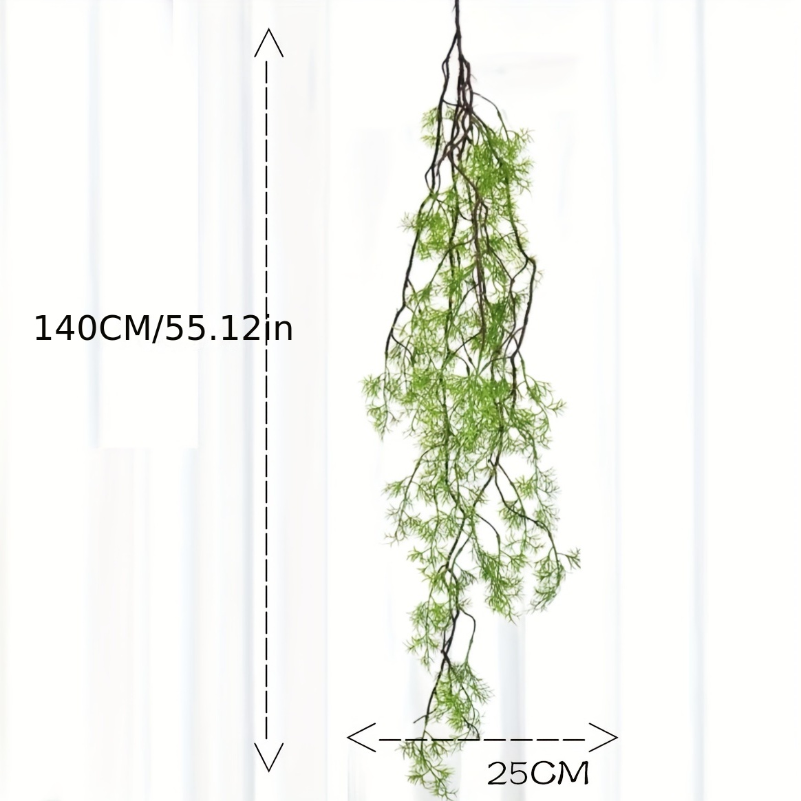 1pc,140cmArtificial Vine, Bend - Rattan Plant Basket recension och pris