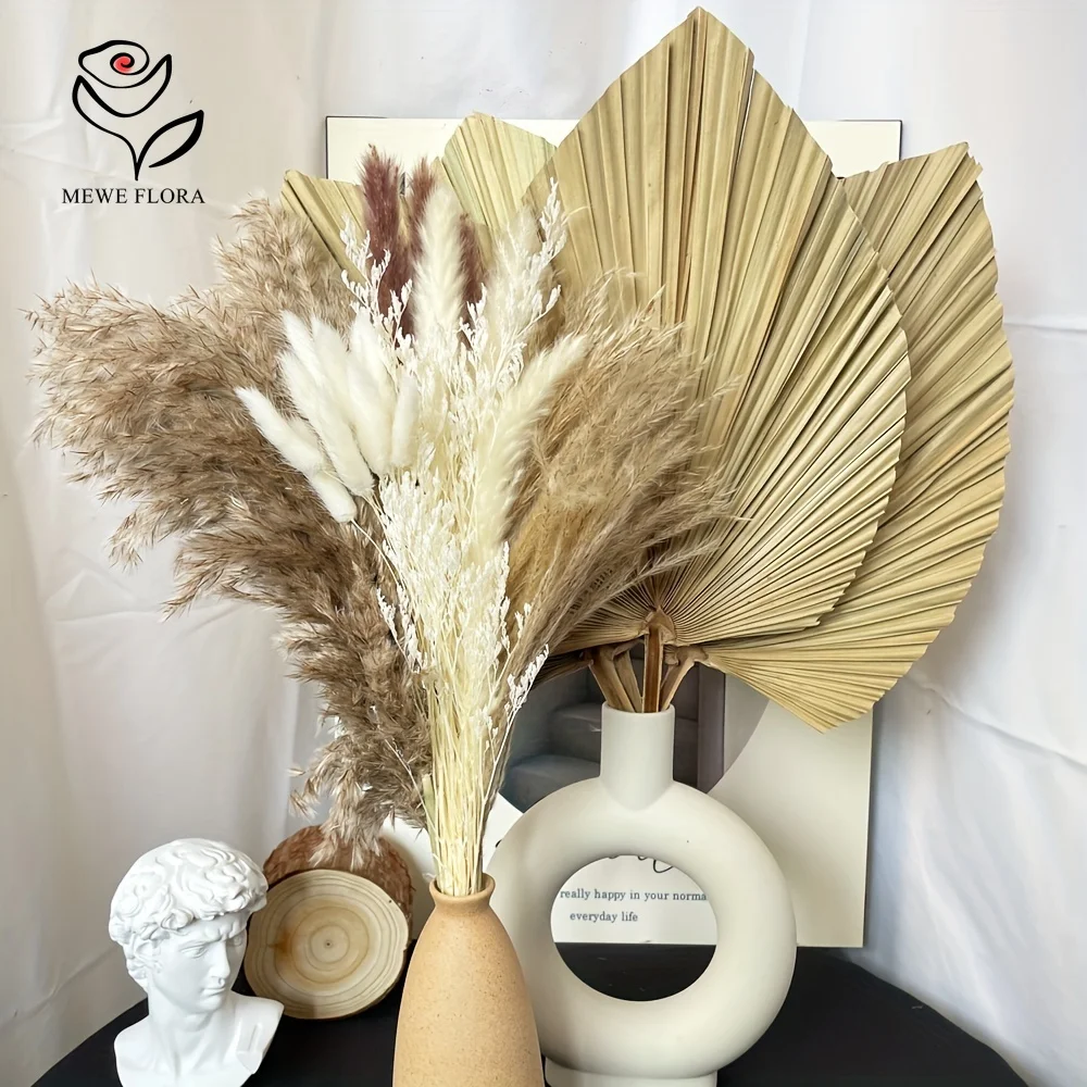 35Pcs Natural Pampas Grass Boh - Pampas Grass Decor recension och pris