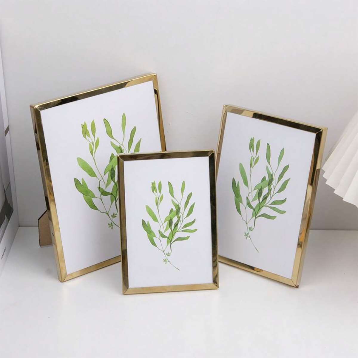 Stainless steel photo frame, v - Bamboo Photo Frame recension och pris