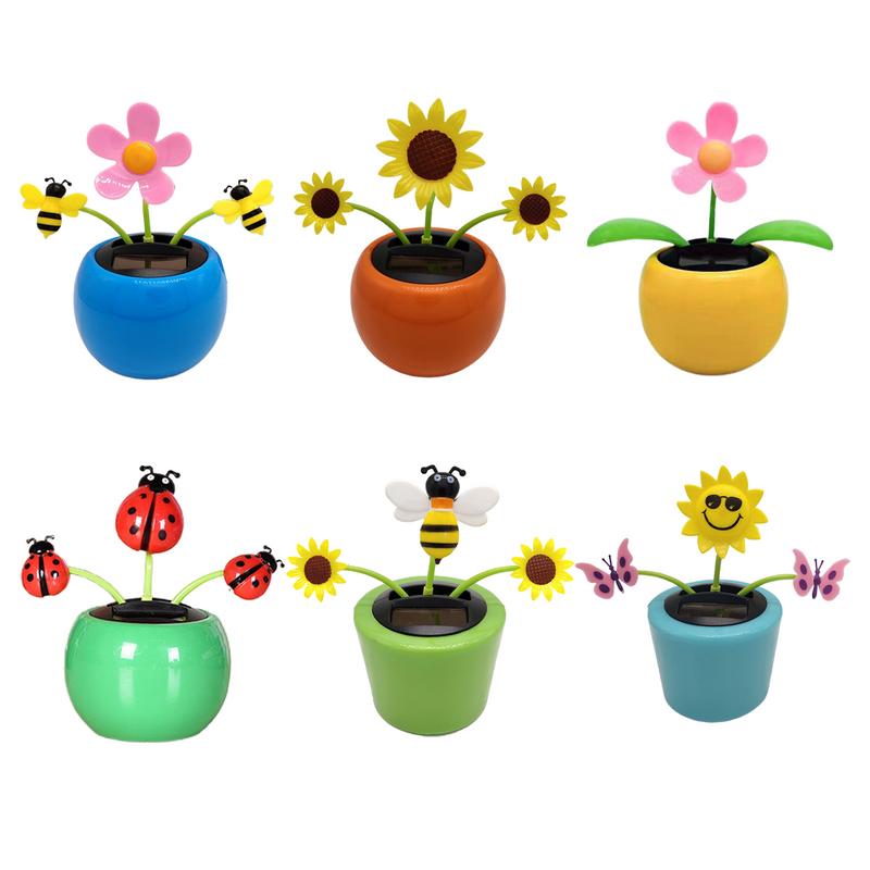 Solar Powered Dancing Flower S - Home Decor Za recension och pris