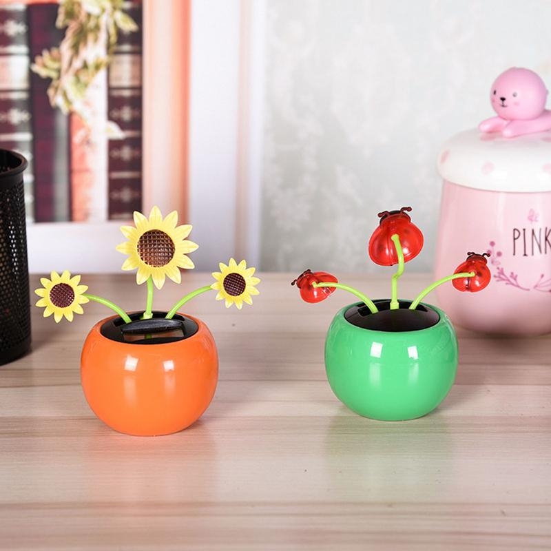 Solar Powered Dancing Flower S - Home Decor Za recension och pris