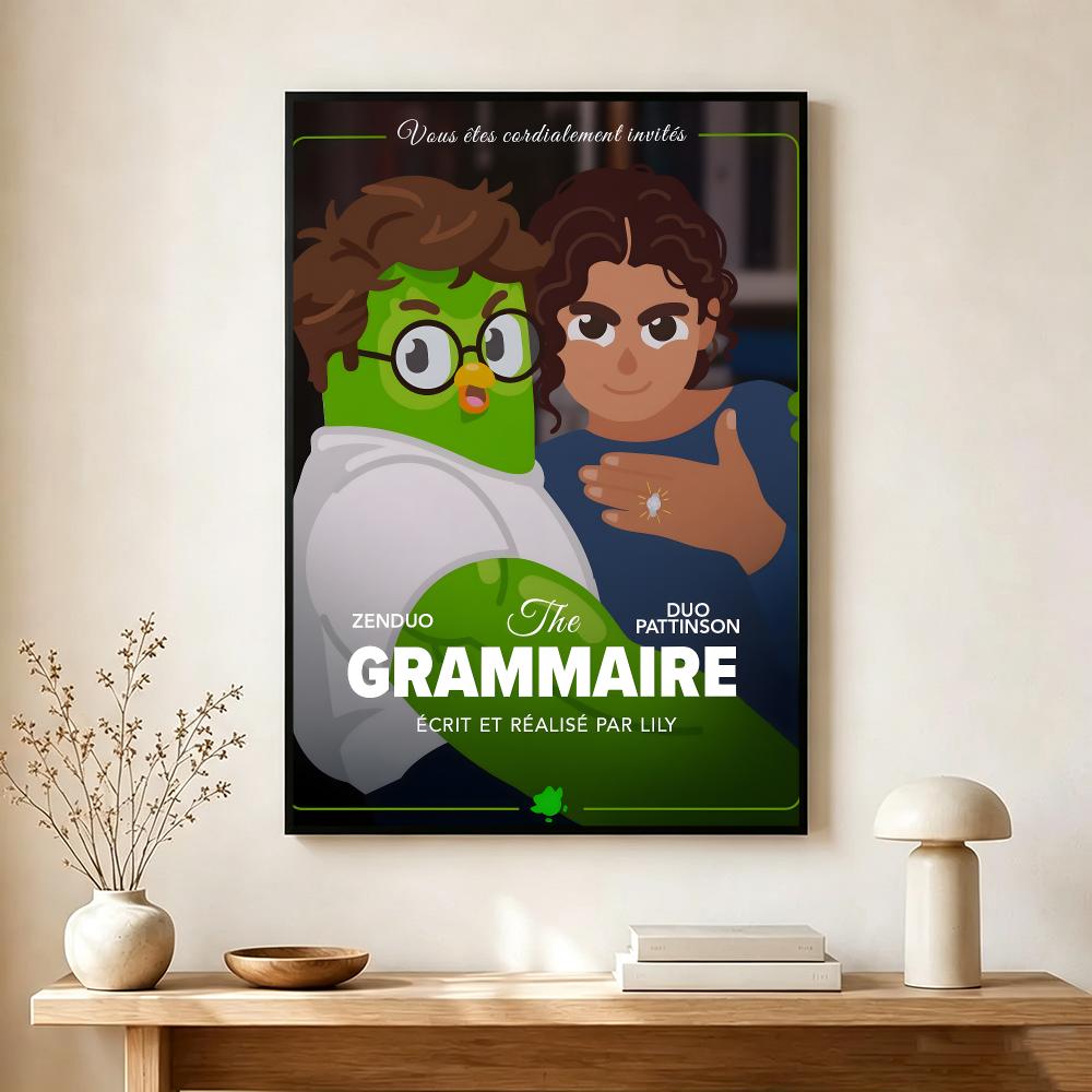 Language App D-duolingo Poster - Home Decor Free App recension och pris