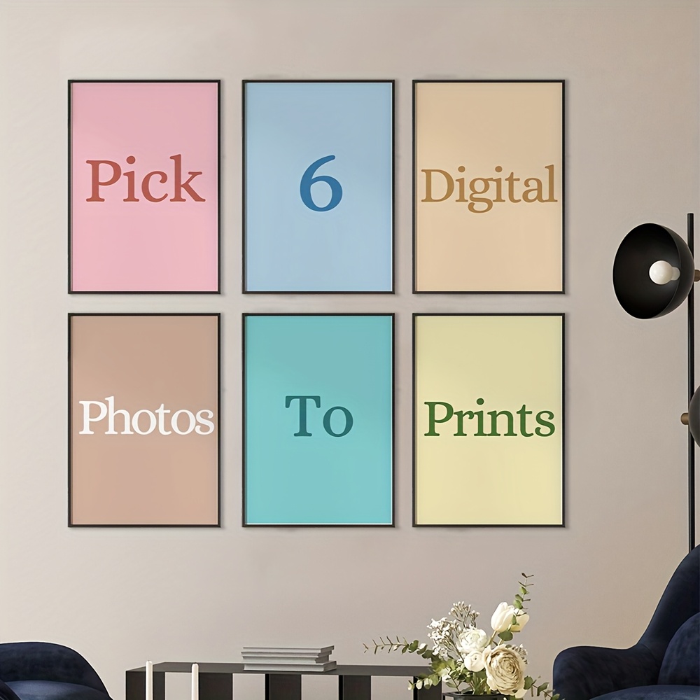6pcs/set Personalized Custom C - Home Decor Theme recension och pris