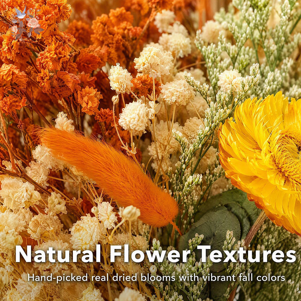 Autumn Dried Flowers Bouquet N - Pampas Grass Decor recension och pris