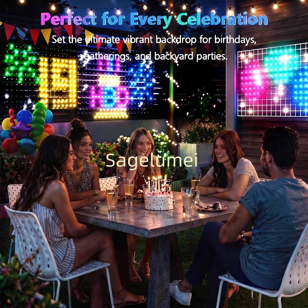 1.6M-3M Smart LED Curtain Ligh - Home Decor Free App recension och pris