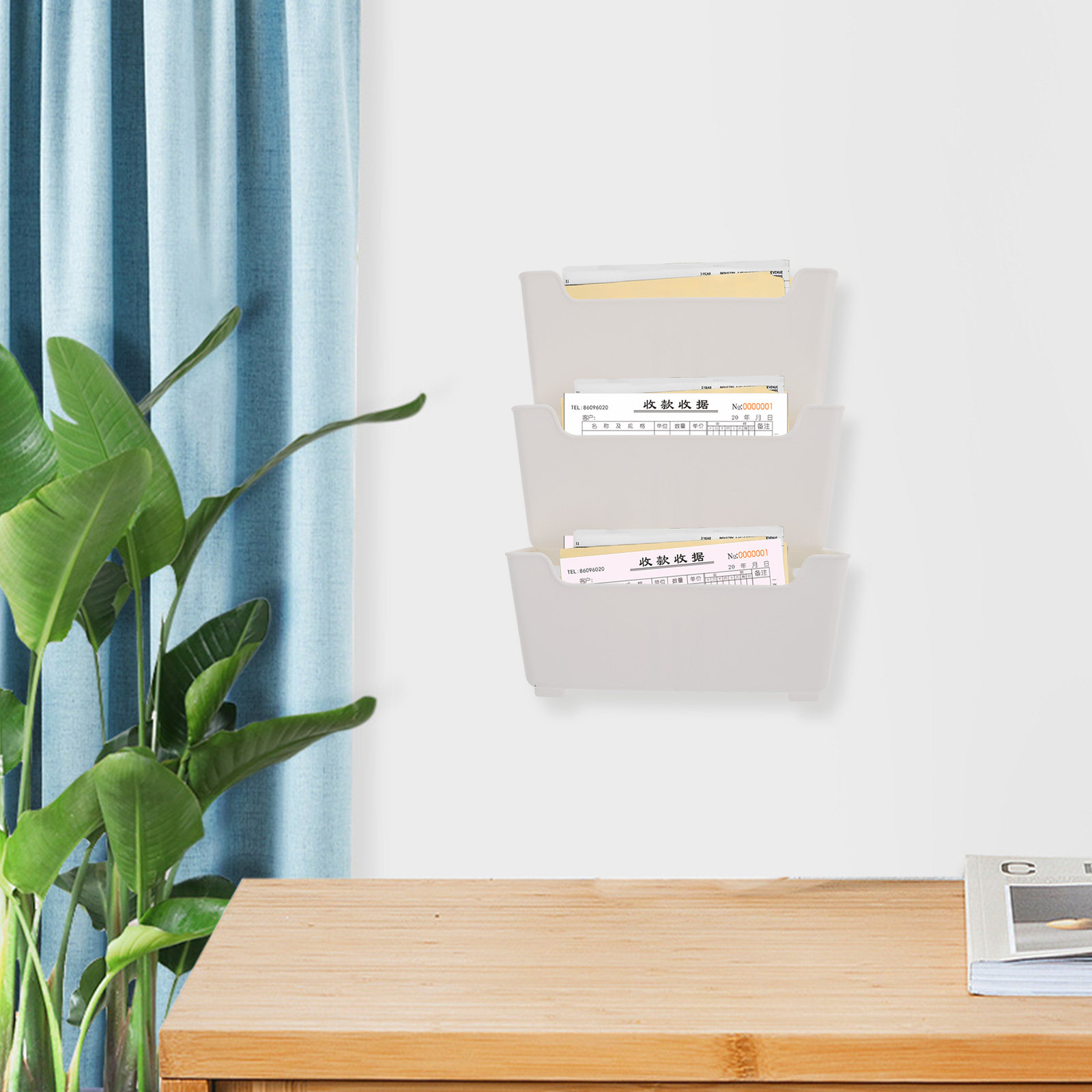 1Set Wall Mounted File Organiz - Home Decor Magazine recension och pris