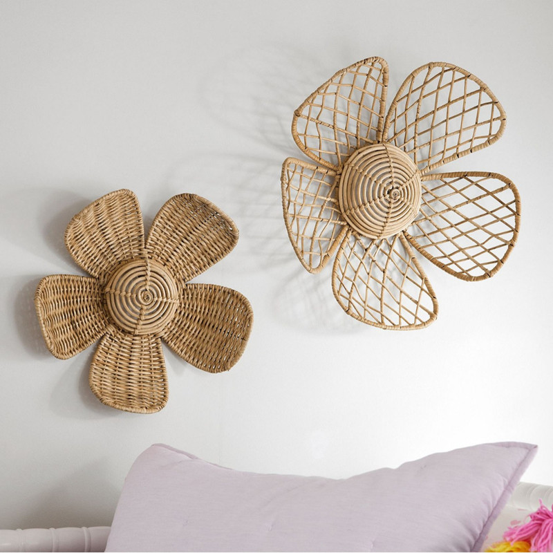 INS Nordic Woven Rattan Flower - Home Decor Za recension och pris