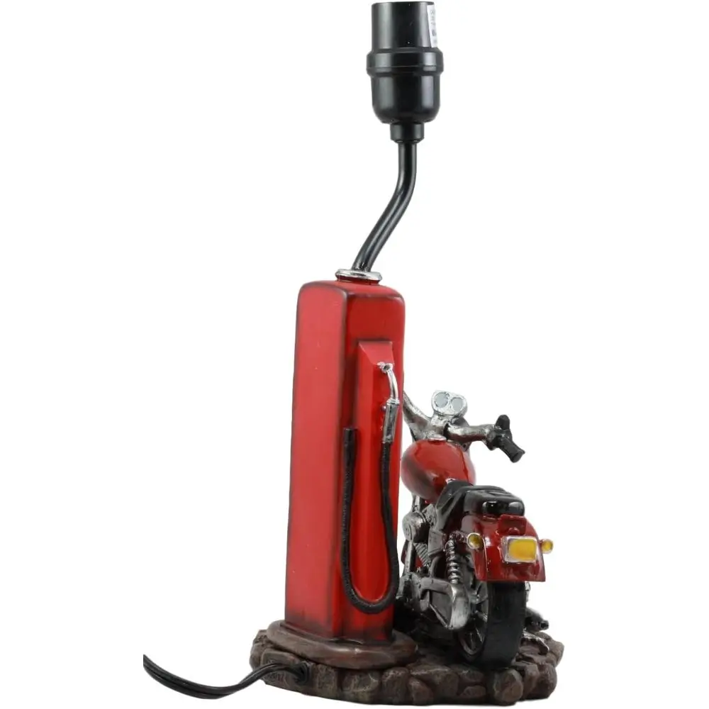 Vintage Retro Red Motorcycle G - Home Decor Theme recension och pris