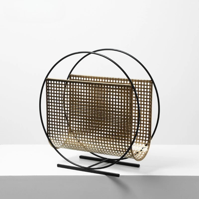 Creative Grid Round Metal Maga - Home Decor Magazine recension och pris