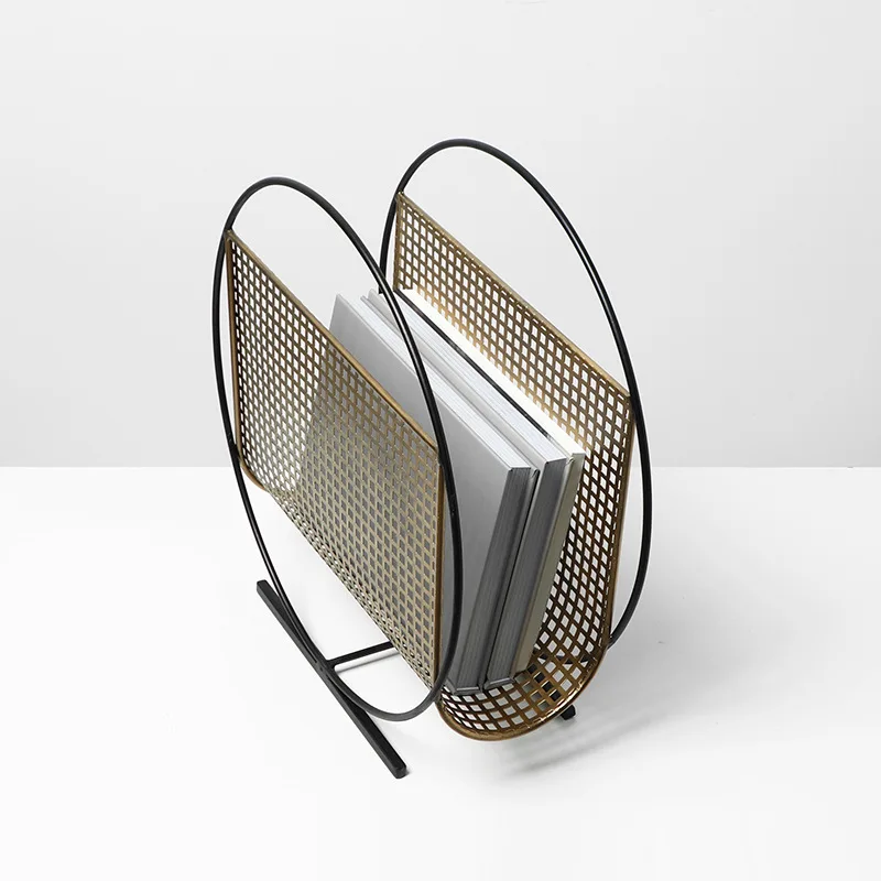 Creative Grid Round Metal Maga - Home Decor Magazine recension och pris