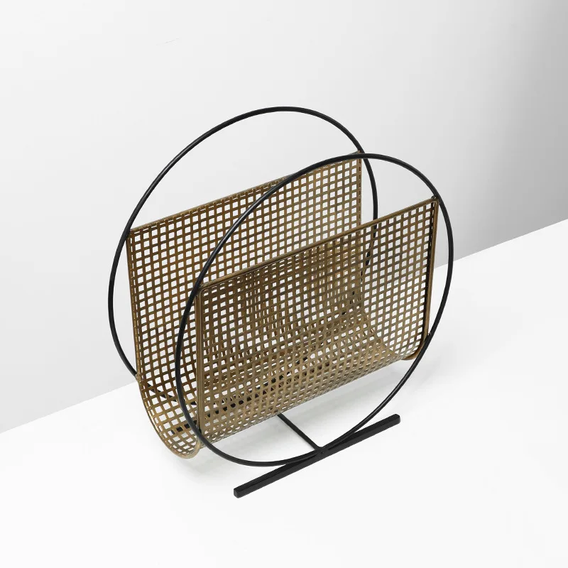 Creative Grid Round Metal Maga - Home Decor Magazine recension och pris