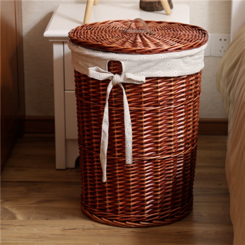 Vintage Style Rattan Woven Dir - Rattan Plant Basket recension och pris