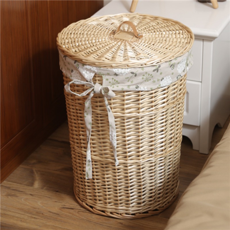 Vintage Style Rattan Woven Dir - Rattan Plant Basket recension och pris