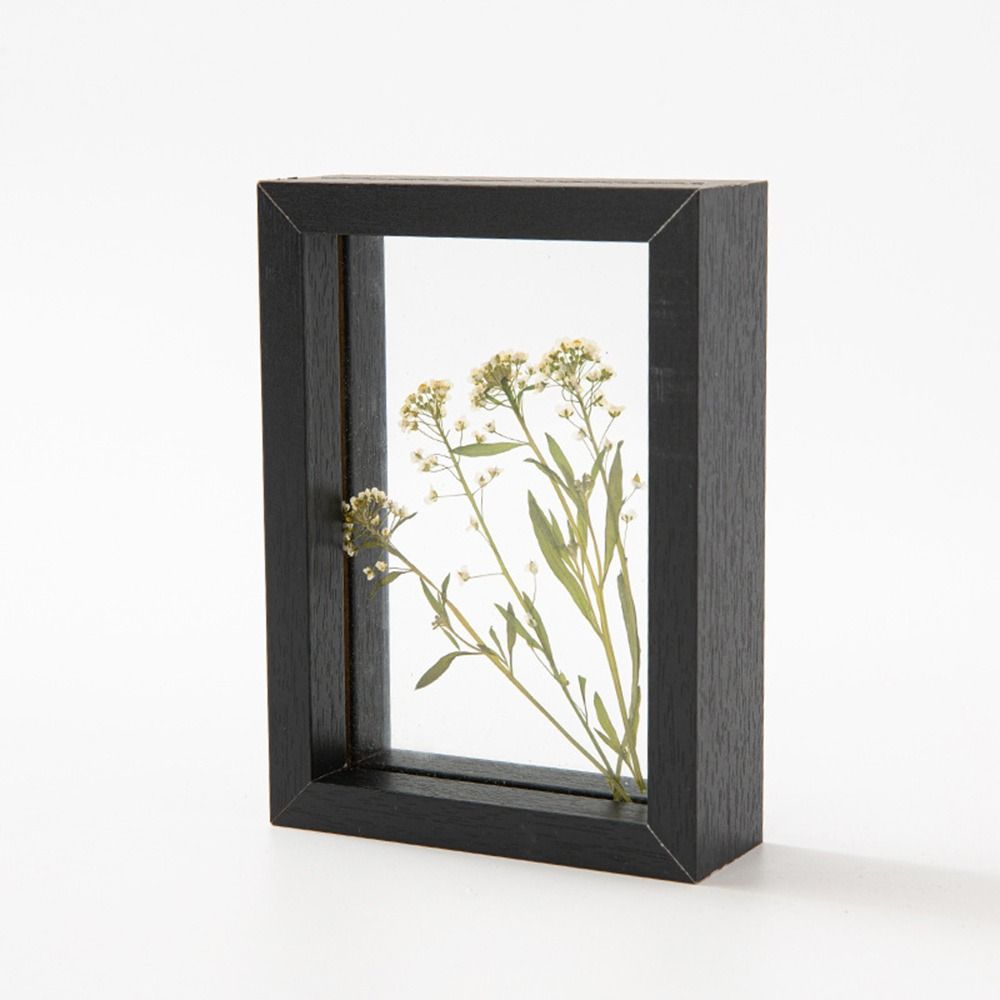 Wooden Glass Leaf Specimen Fra - Bamboo Photo Frame recension och pris