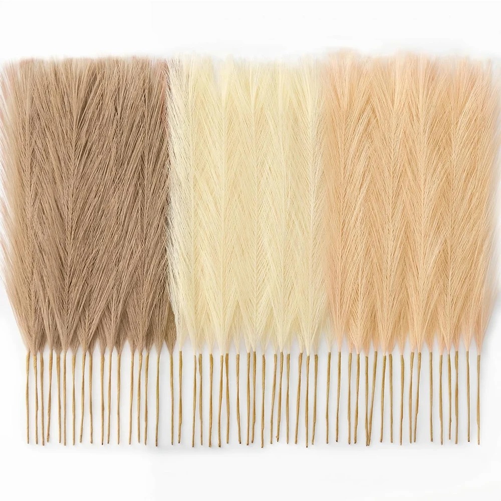 15Pcs Pampas Grass Realistic A - Pampas Grass Decor recension och pris