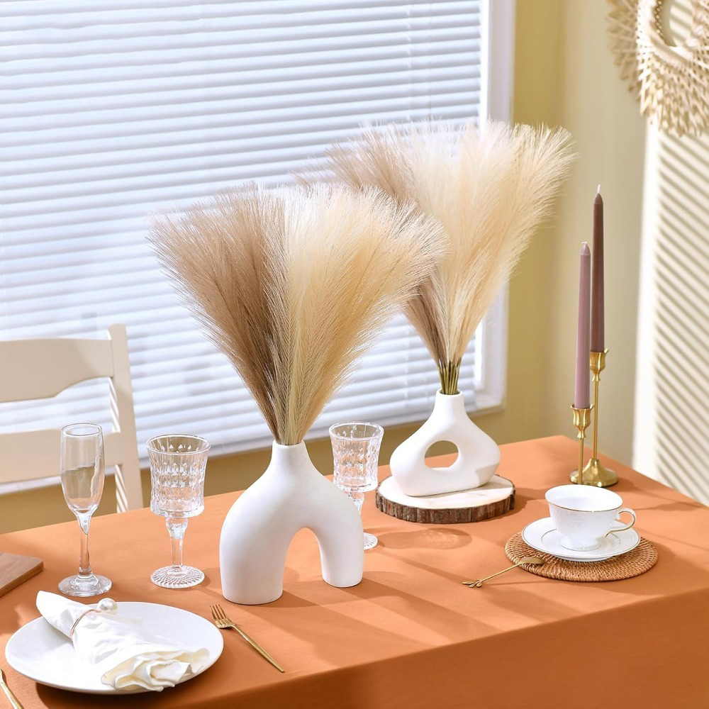 15Pcs Pampas Grass Realistic A - Pampas Grass Decor recension och pris