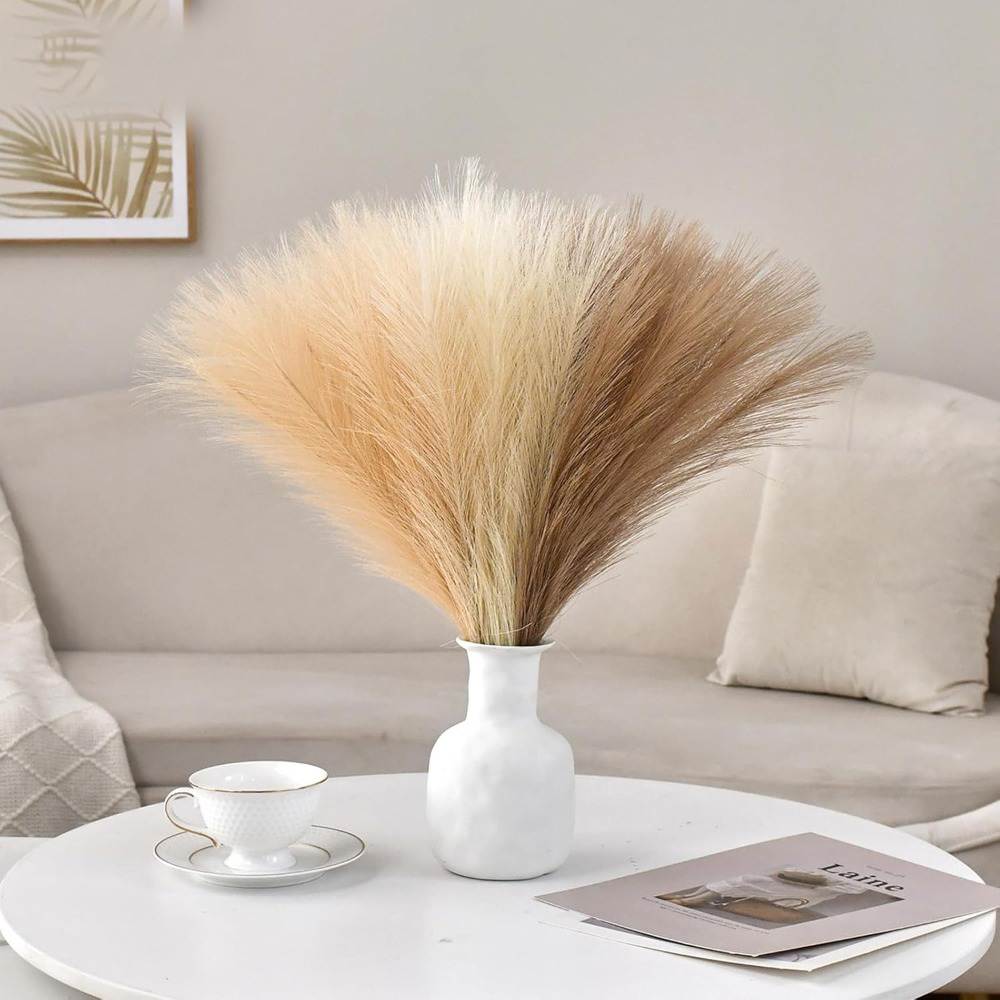 15Pcs Pampas Grass Realistic A - Pampas Grass Decor recension och pris