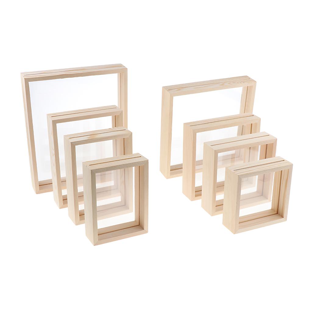 Transparent Wooden Frame Made  - Bamboo Photo Frame recension och pris