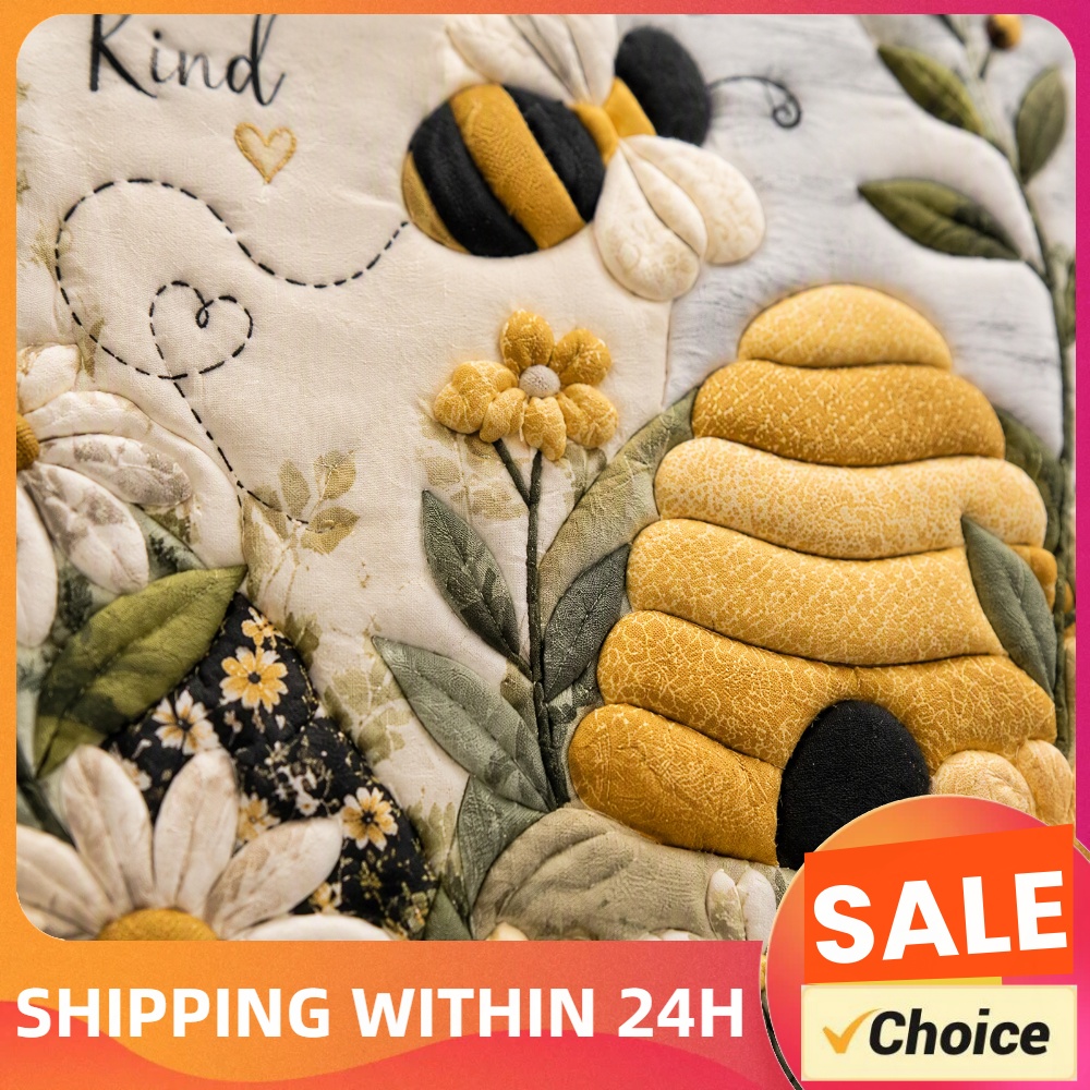 Bee Themed DIY Fabric Art Kit  - Home Decor Theme recension och pris