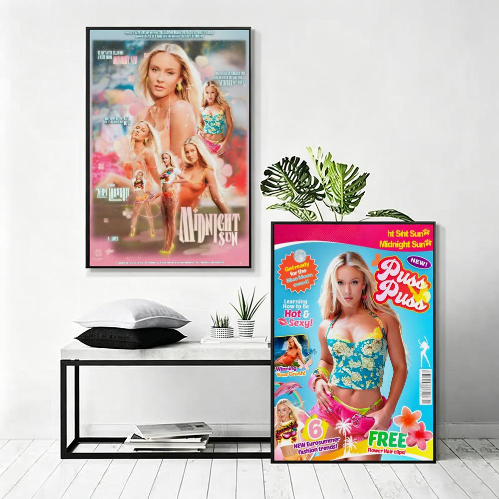 Singer Z-Zara L-Larsson Poster - Home Decor Za recension och pris